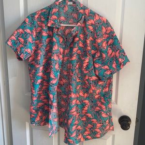 Men’s Short Sleeve Button Down